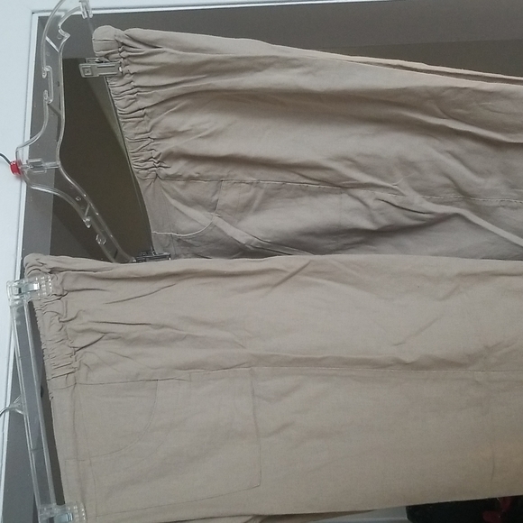 Linen Blend Pants - Picture 2 of 3